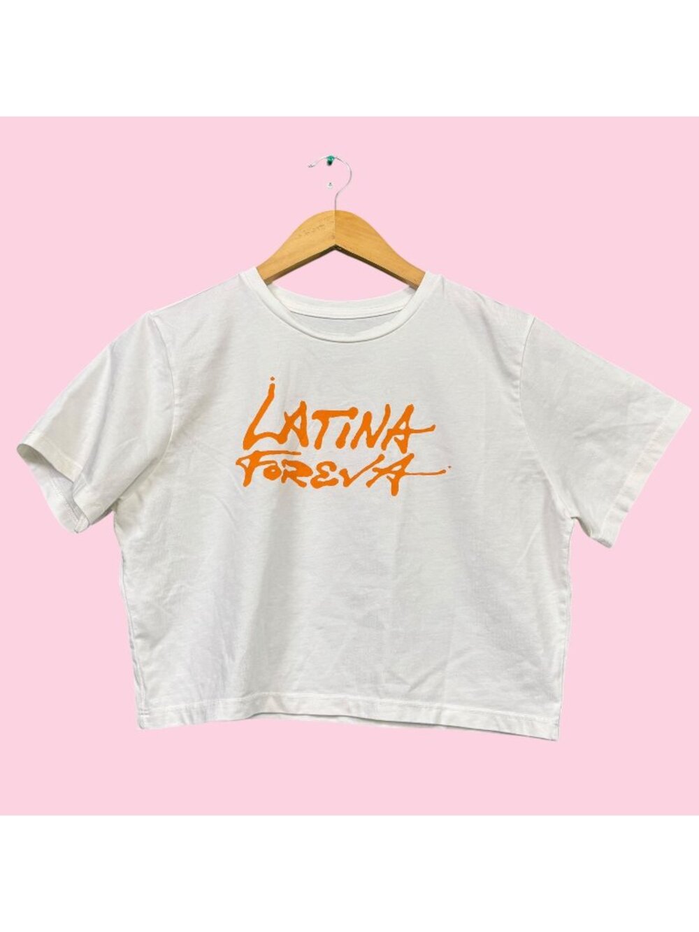 Karol G Latina Foreva Coachella Merch Crop Tee XXL